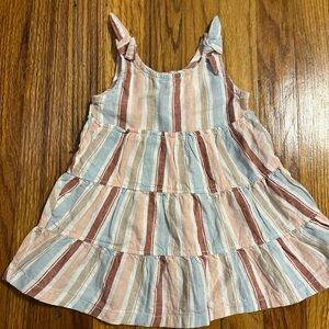 Striped Kids Casual Dress